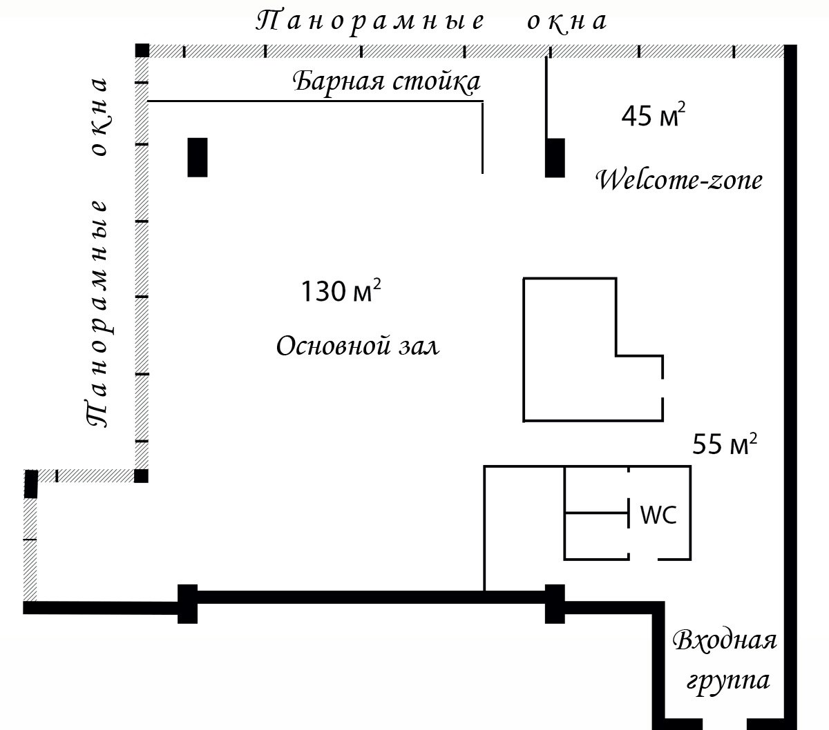 схема площадки под меропиятия в Москва Сити